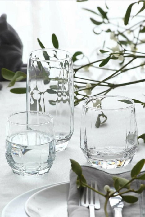 Hermia Juego de Vasos LV-DIAS1 INT de 18 Piezas